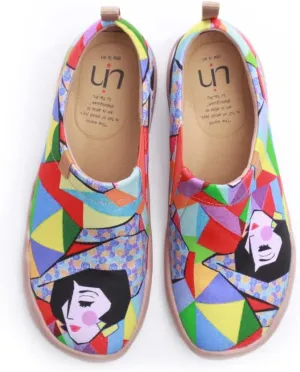 UIN womens Flats,comfort Walking,loafers