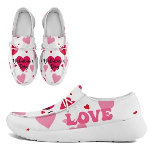 Unique Gift,Personalized Love Collection Sneakers, Custom Couples Loafer Shoes, Best Gift for Valentine's Day