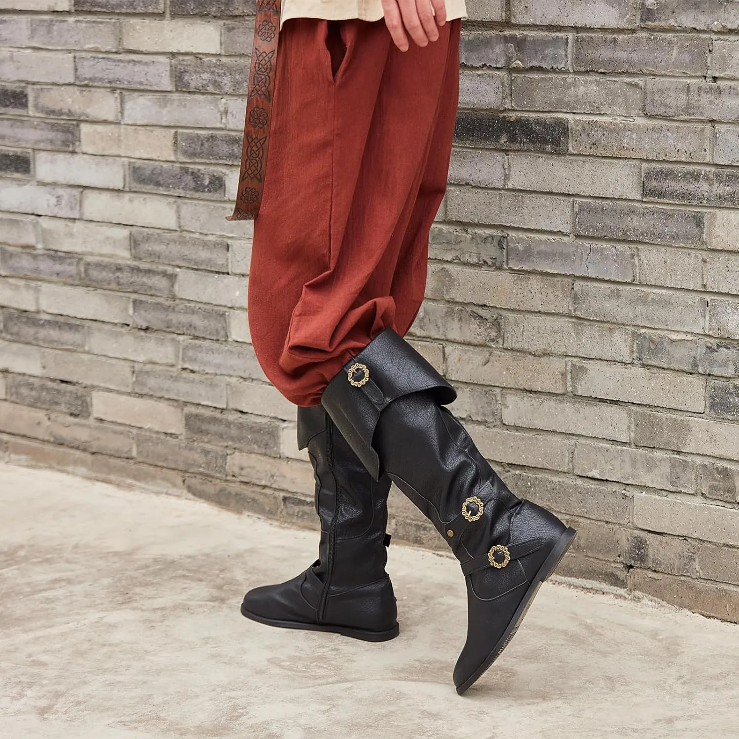 Unisex Cosplay Boots Flat