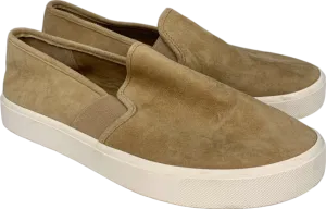 Vince Tan Slip On Suede Sneakers UK 4.5