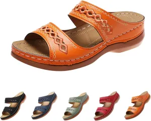 Wedge Sandals for Women Dressy Orthopedic Open Toe Casual Slip on Beach Outdoor Shoes Womens Sandals Comfortable