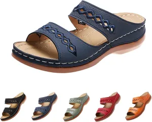Wedge Sandals for Women Dressy Orthopedic Open Toe Casual Slip on Beach Outdoor Shoes Womens Sandals Comfortable