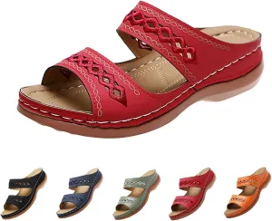 Wedge Sandals for Women Dressy Orthopedic Open Toe Casual Slip on Beach Outdoor Shoes Womens Sandals Comfortable