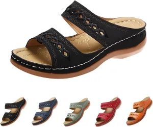 Wedge Sandals for Women Dressy Orthopedic Open Toe Casual Slip on Beach Outdoor Shoes Womens Sandals Comfortable