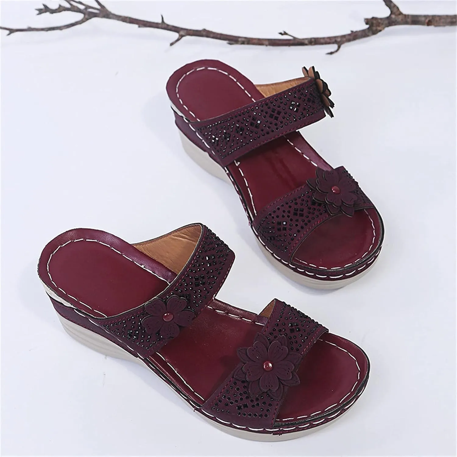 Wedge Sandals for Women Sandals Wedge for Women Beach Summer Shoes for Womens 2025 Womens Sandal Comfortable