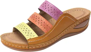 Wedge Sandals for Women Women Wedge Sandals Dressy Beach Womens Sandal Comfortable Summer Shoes for Womens 2025