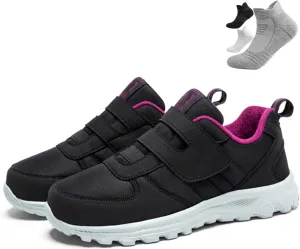 Wide Width Men's Shoes,Adjustable Buckle for Diabetic Patients.
