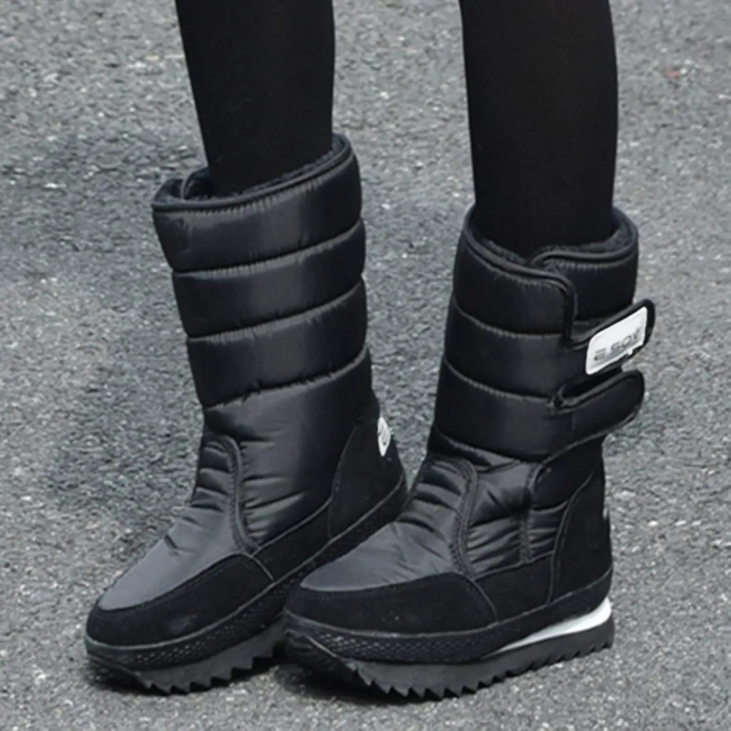 Winter Hiking Boots for Women Waterproof Snow Zipper Womens Winter Boots Waterproof Insulated Ankle Womens Slip on Winter Boots Ankle Womens Waterproof Boots Snow Snow Shoes for Women Extra Wide