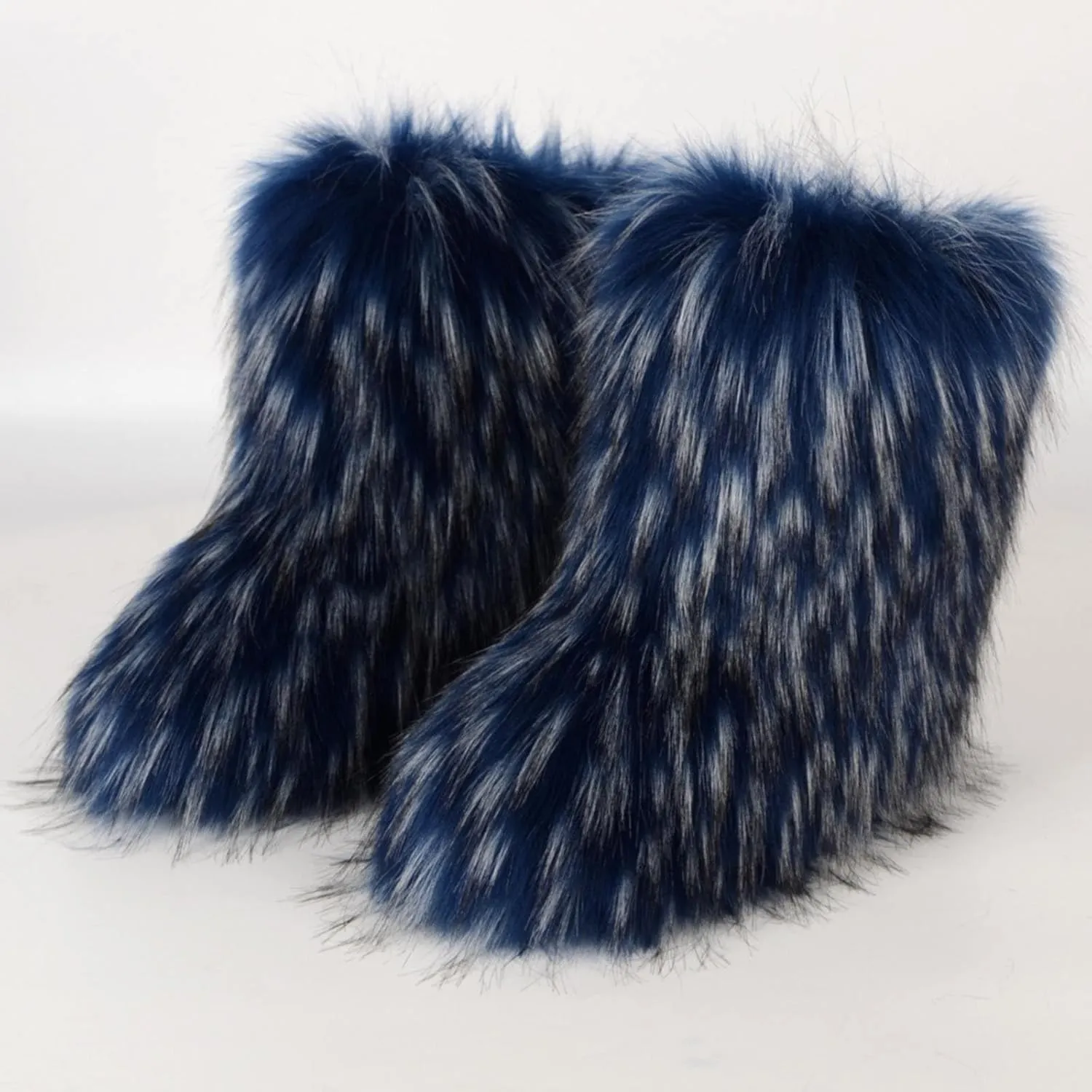 Winter Snow Boots for Women 2023 Womens Black Snow Boots Womens Snow Pants Waterproof Insulated Womens Waterproof Insulated Boots Wide Calf Botas De Invierno Para Mujer Tacon Alto