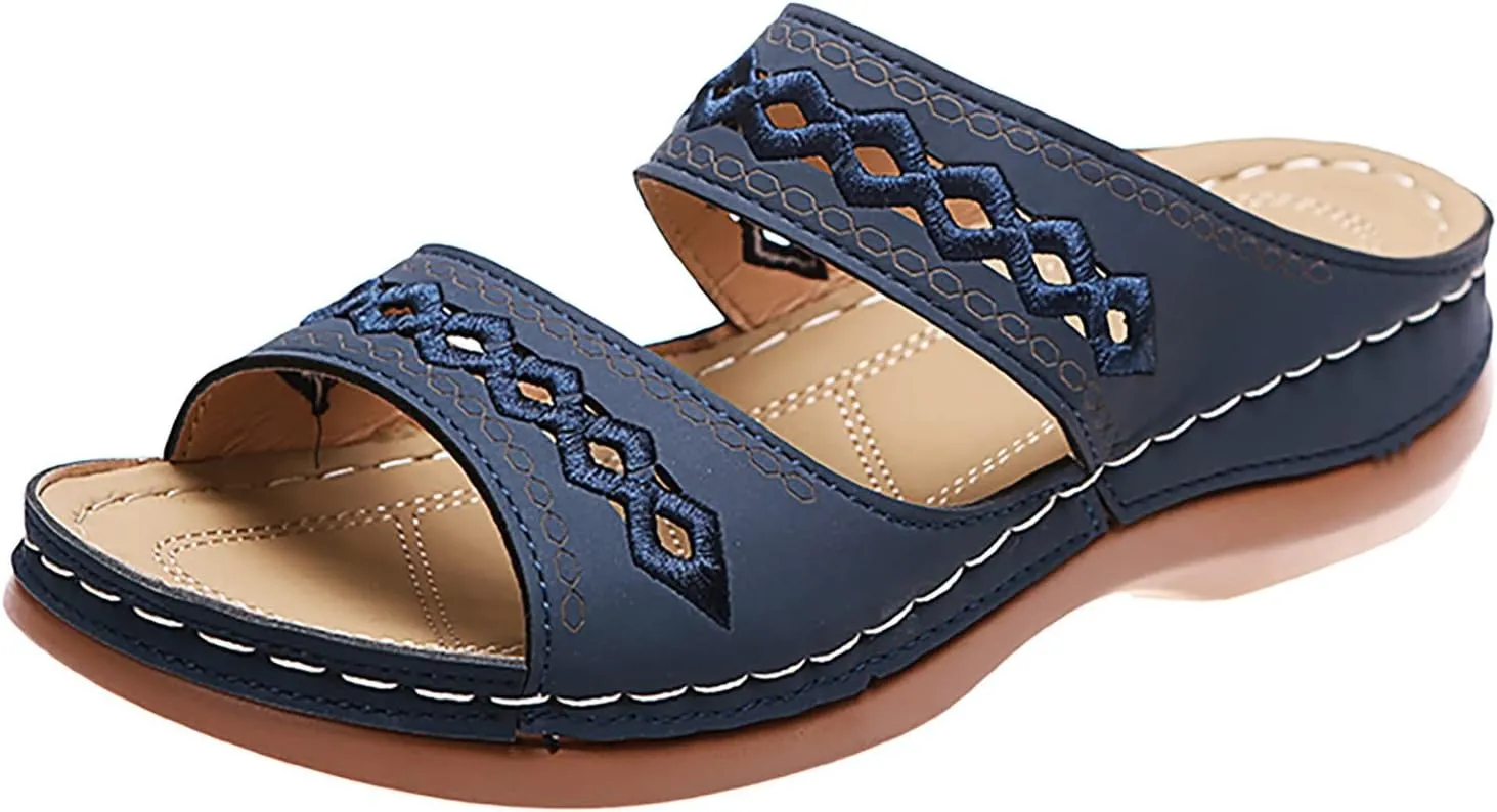 Women Wedge Sandals Dressy Wedge Sandals for Women Soft Womens Sandal Comfortable Summer Shoes for Womens 2025