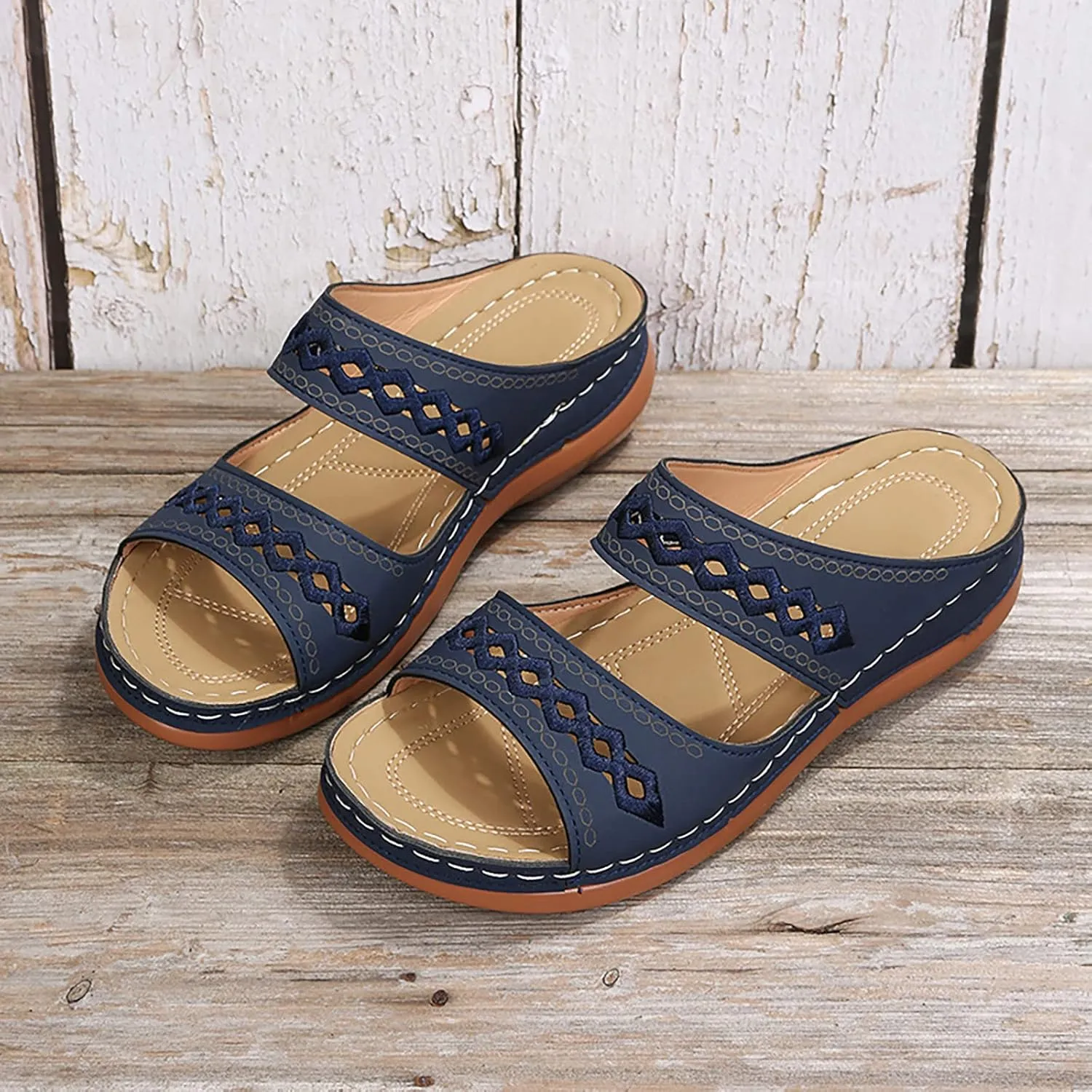 Women Wedge Sandals Dressy Wedge Sandals for Women Soft Womens Sandal Comfortable Summer Shoes for Womens 2025