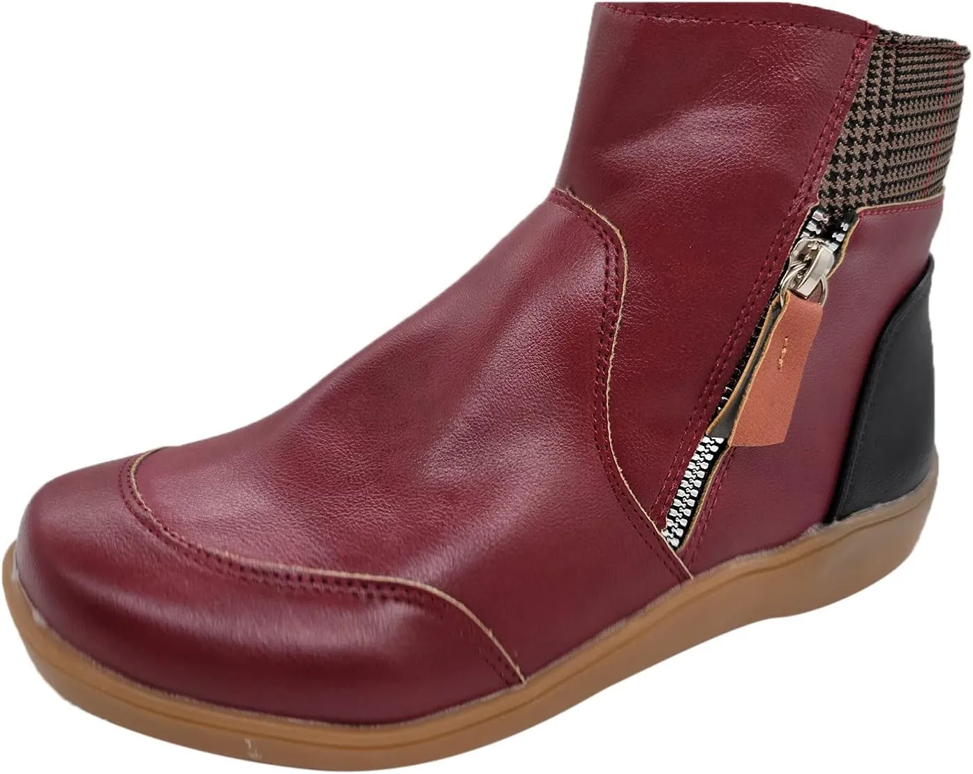 Womens Ankle Snow Boots Waterproof Womens Snow Boots Size 12 Wide Womens Winter Booties Women's Insulated Winter Boots Size 7.5 Women's Tall Lined Leather Winter Boots