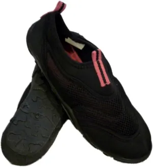 Womens Black Aqua Socks Water Shoes Beach