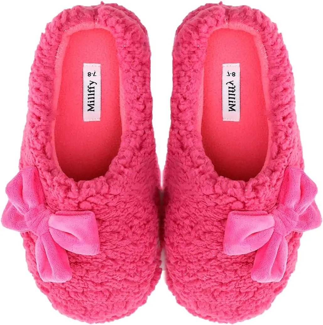 Womens House Slippers Memory Foam Women's Slippers Size 11 Womens Slippers Wide Width Comfies Slippers