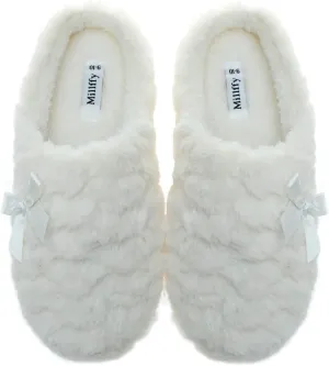 Womens House Slippers Memory Foam Women's Slippers Size 11 Womens Slippers Wide Width Comfies Slippers