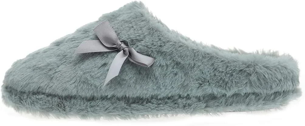 Womens House Slippers Memory Foam Women's Slippers Size 11 Womens Slippers Wide Width Comfies Slippers