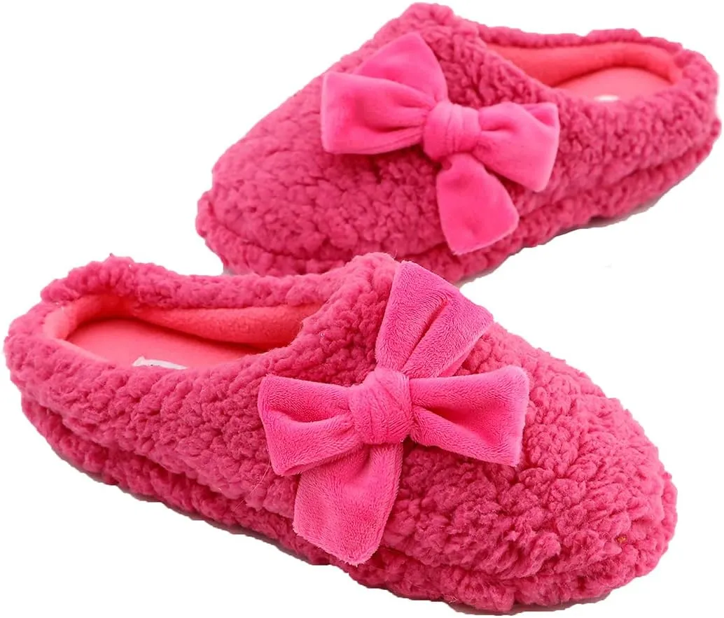 Womens House Slippers Memory Foam Women's Slippers Size 11 Womens Slippers Wide Width Comfies Slippers