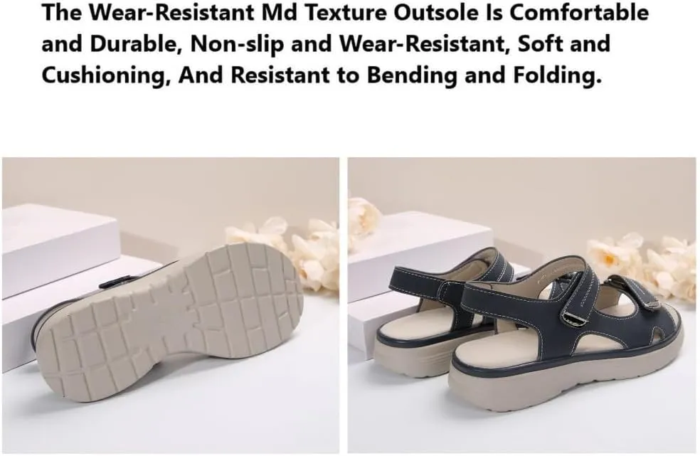 Women's Orthopedic Sport Sandals Shoes with Soft Cushion Foam,Summer Casual Sandals,Arch Support Wide Fit Dress Comfy Orthotic Recovery Athletic Travel Dressy Back Strap