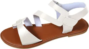 Women's Sandals Spring Summer And Autumn New Flat Lightweight Beach Vacation Casual Comfy Sandals for Women Studded