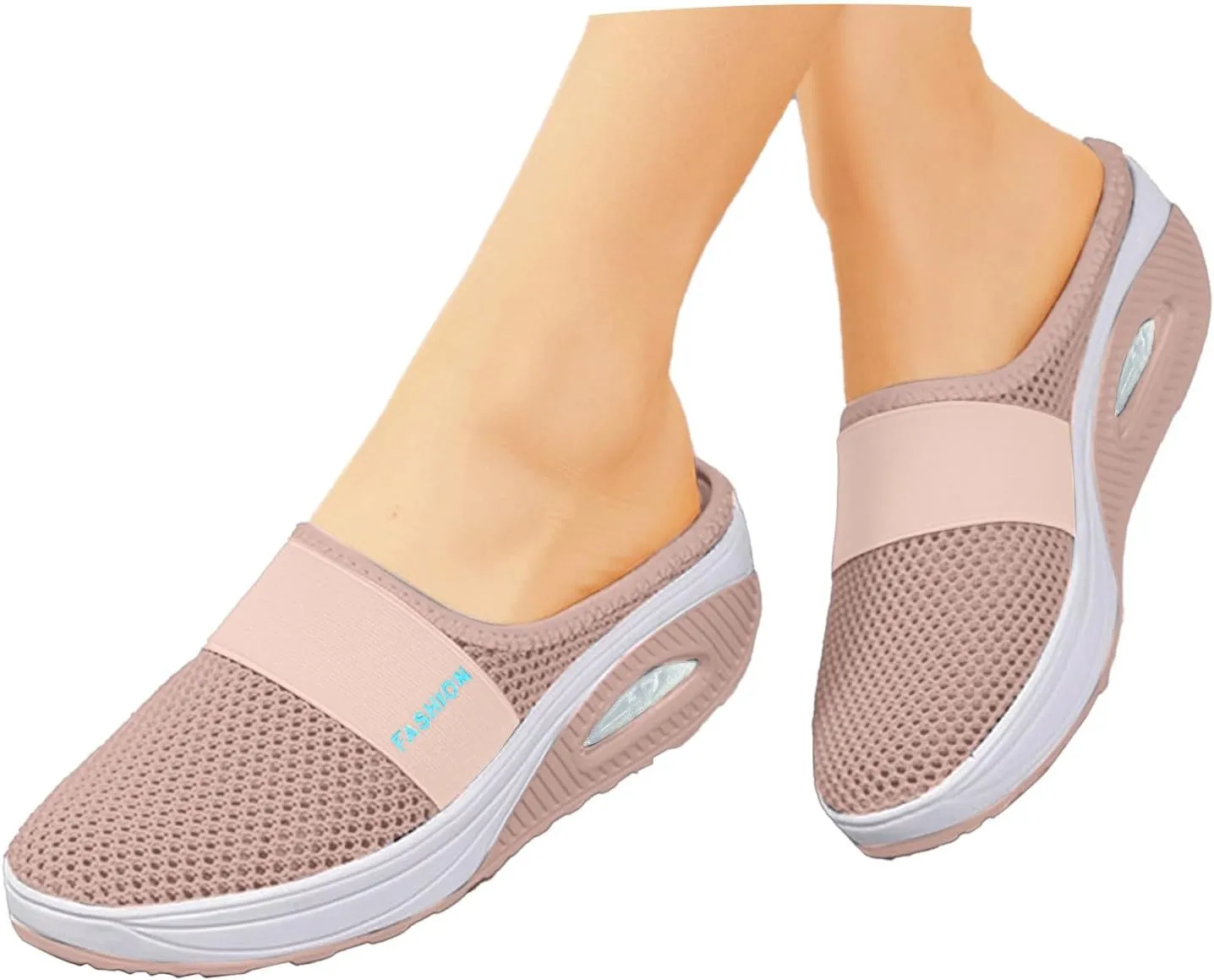 Womens Sandals With Arch Support Casual Womens Slip On Mules Walking Slippers Closed Toe Slides Orthopedic Shoes
