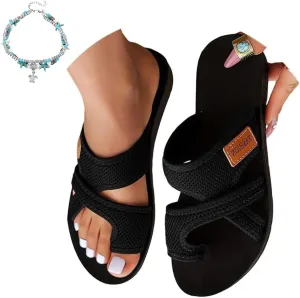 Womens Slide Sandals Arch Support 2025 Womens Hollow Mesh Slide Sandals Non Slip Flip Flops Comfortable Beach Sandals