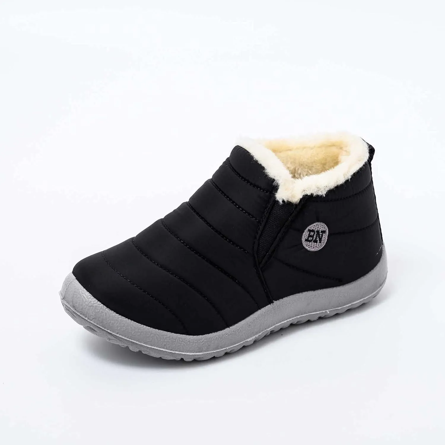 Womens Snow Boots Waterproof Insulated Pull on Womens Lightweight Hiking Snow Boots Womens Snow Boots Wide Calf Boots for Snow Women Botas Bajitas Elegantes De Mujer Para El Frio