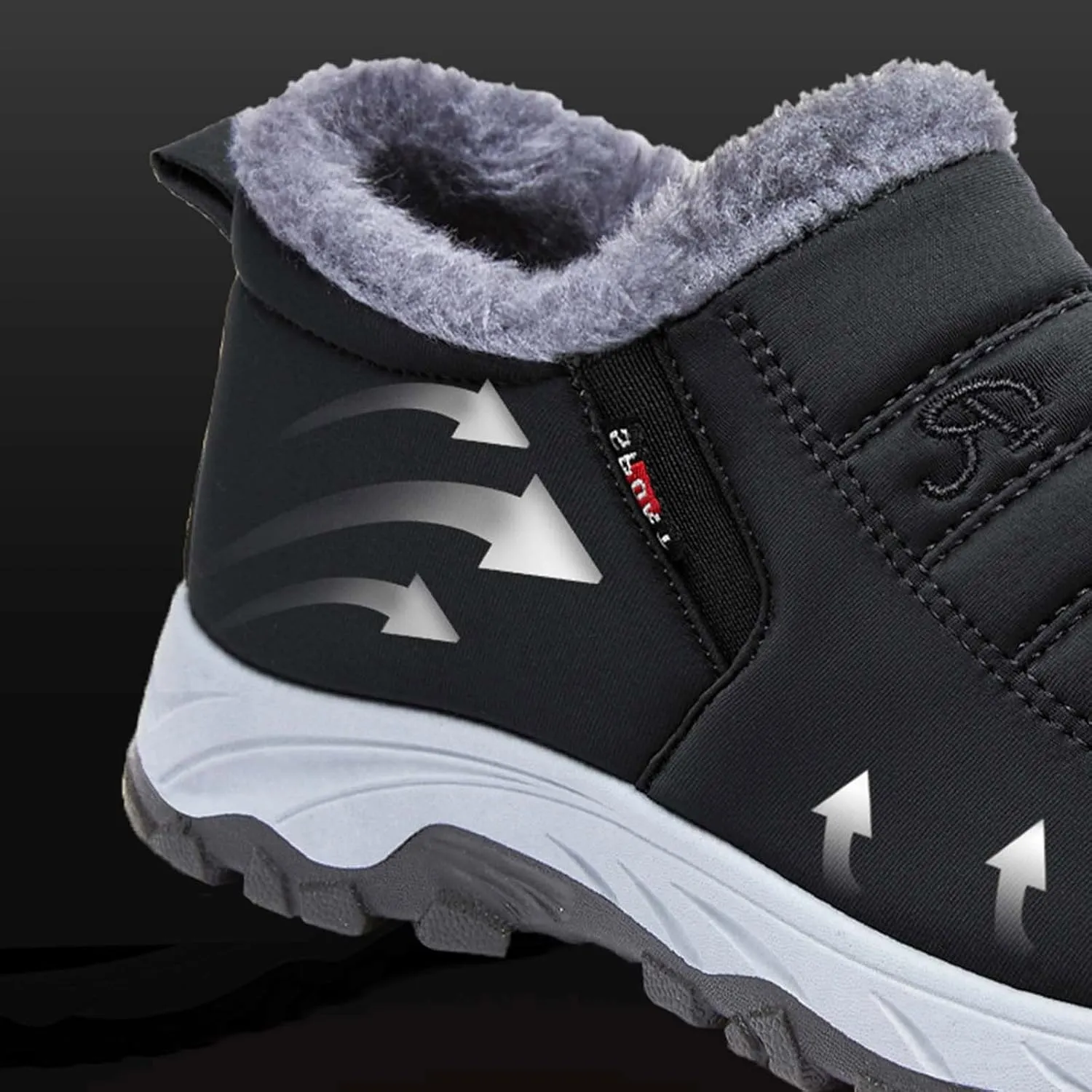 Womens Snow Boots Waterproof Slip Resistant Outdoor Winter Shoes Popular Womens Winter Boots 2023 Waterproof Snow Boots Womens 11w Snowshoeing Boots Women Botas De FrO Para Mujer Elegantes