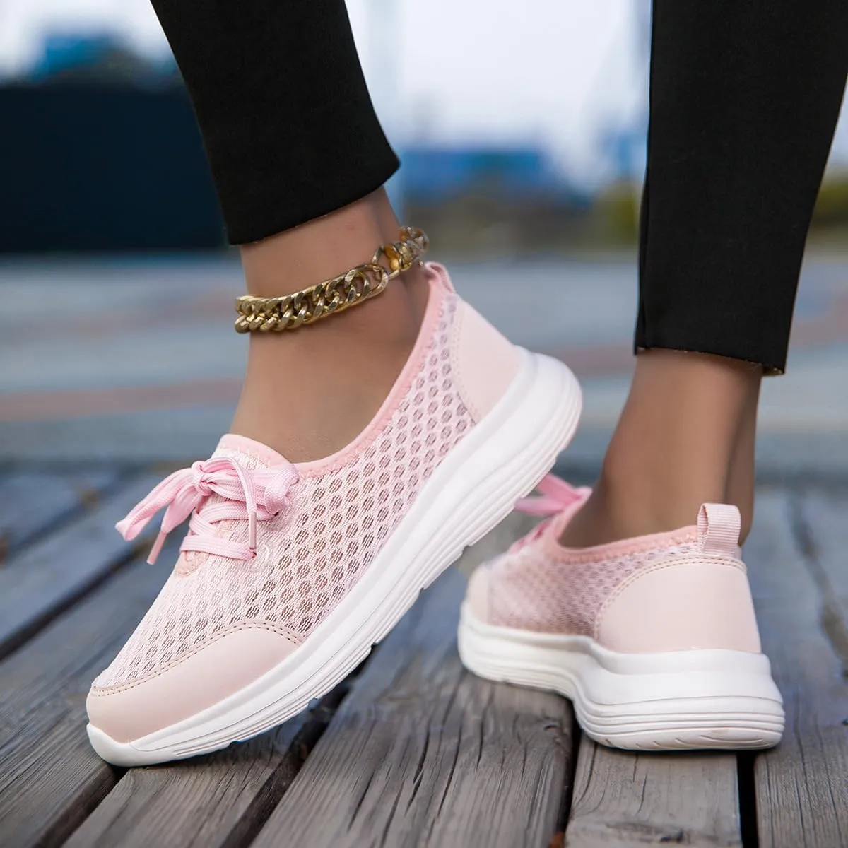 Women's Soft Sole Mesh Comfort Orthopedic Shoes, Mesh Slip on Soft Shoes for Women Comfortable, Comfortable Arch Support Walking