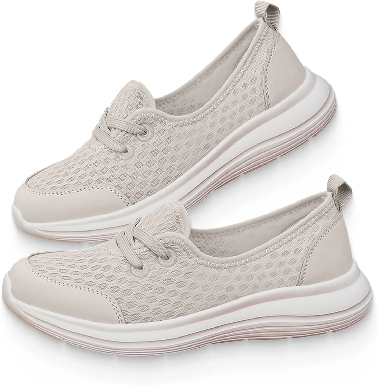Women's Soft Sole Mesh Comfort Orthopedic Shoes, Mesh Slip on Soft Shoes for Women Comfortable, Comfortable Arch Support Walking
