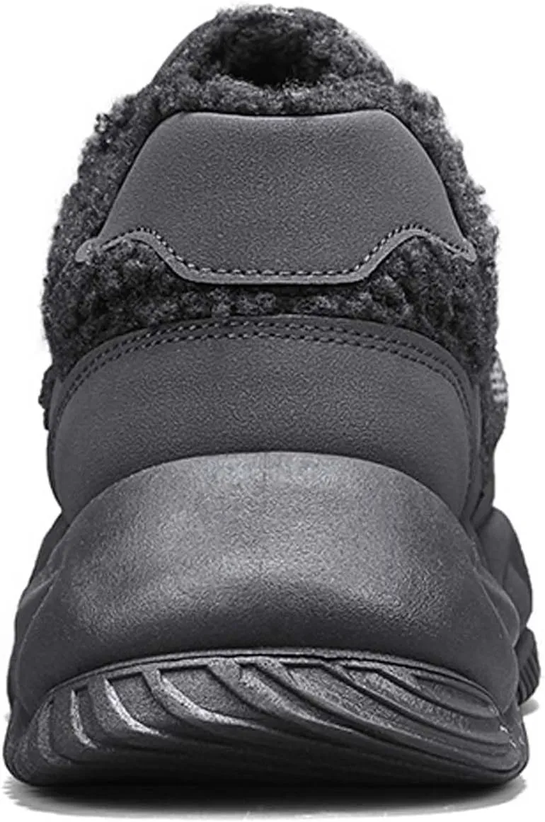 Womens Winter Snow Boots Warm Fur Lined Anti-Slip Outdoor Ankle Booties Walking Shoes Non-Slip Trekking Shoes