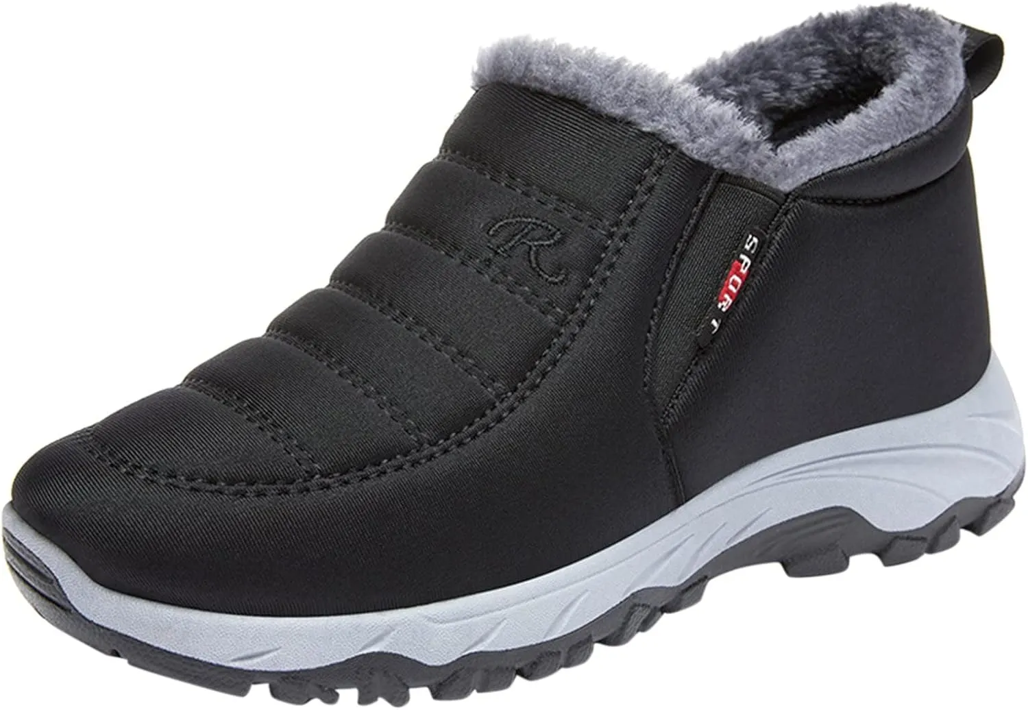 Womens Winter Snow Boots Waterproof Fuzzy Boots Warm Sneaker Boots Lightweight Hiking Boot Womens Winter Shoes