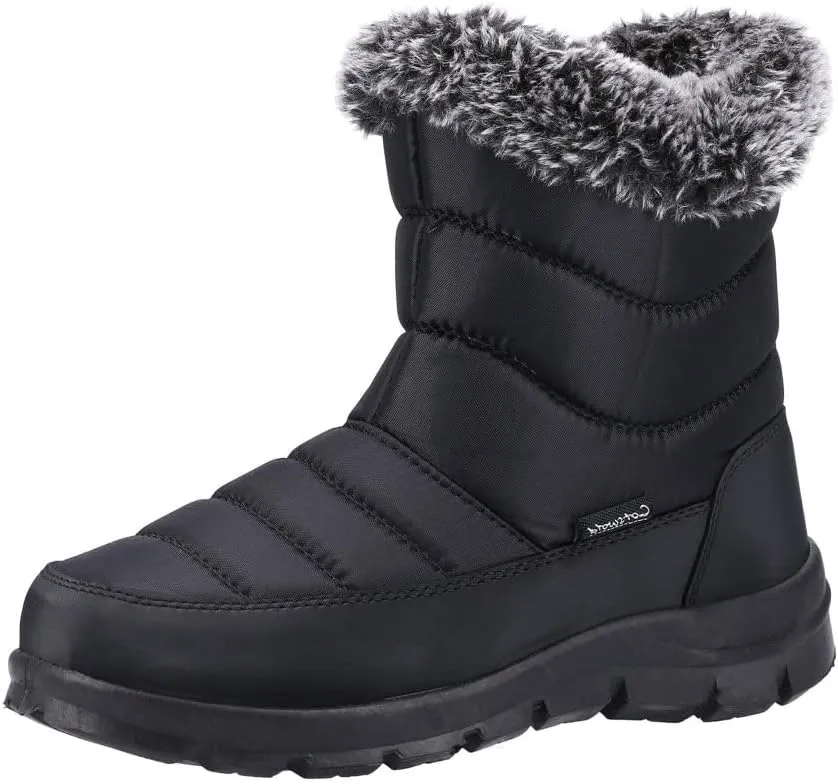 Womens/Ladies Longleat Galoshes (10) (Black)