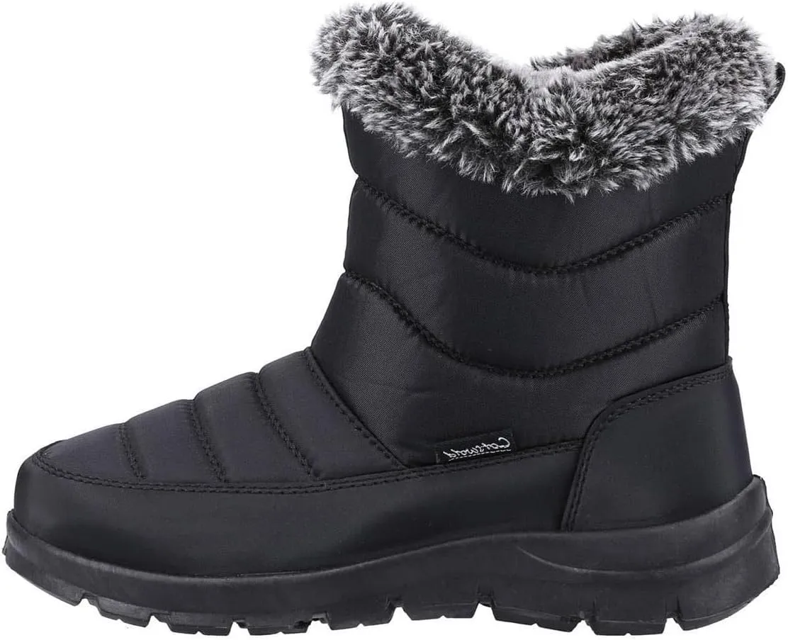 Womens/Ladies Longleat Galoshes (8) (Black)