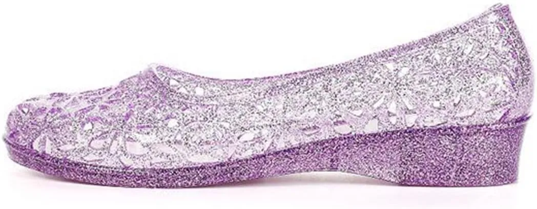 xsby Womens Fashion Jelly Sandals Shoes