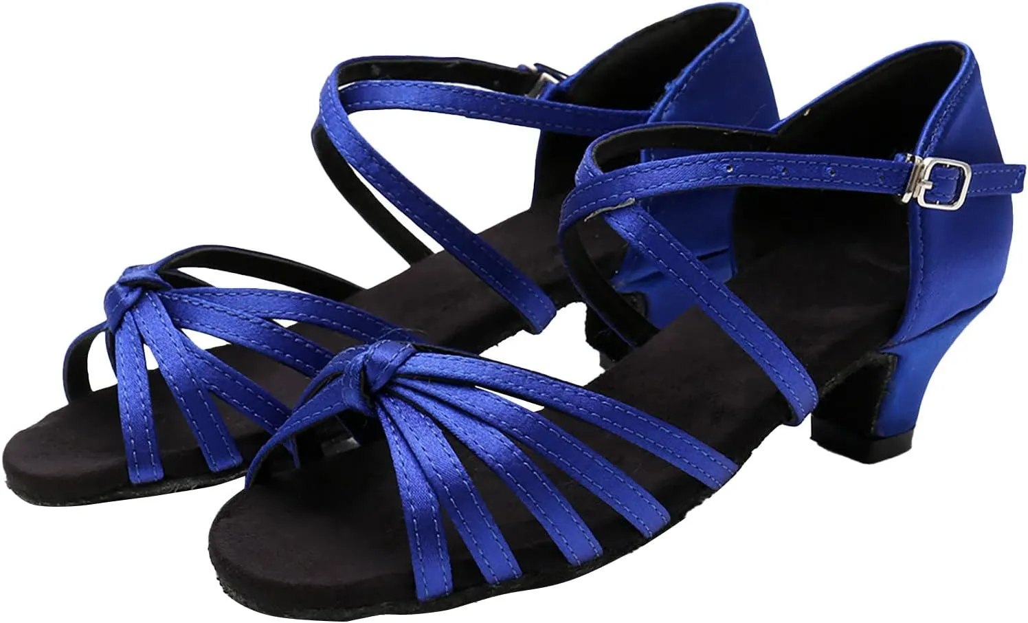 ZSpzx Summer Sandals For Women 2025,Strappy Heels Dressy Open Toe Adjustable Ankle Strap Comfortable Chunky Low Block Heeled Womens Slides Slippers Slip on Casual Sexy Beach Shoes for Daily Wear