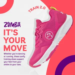 ZUMBA Womens Train Dance Cardio Sneakers